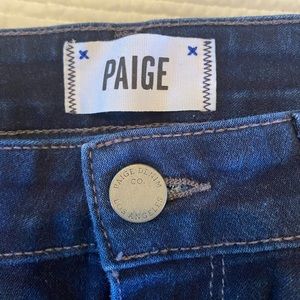 Paige Skyline Ankle Peg Jeans